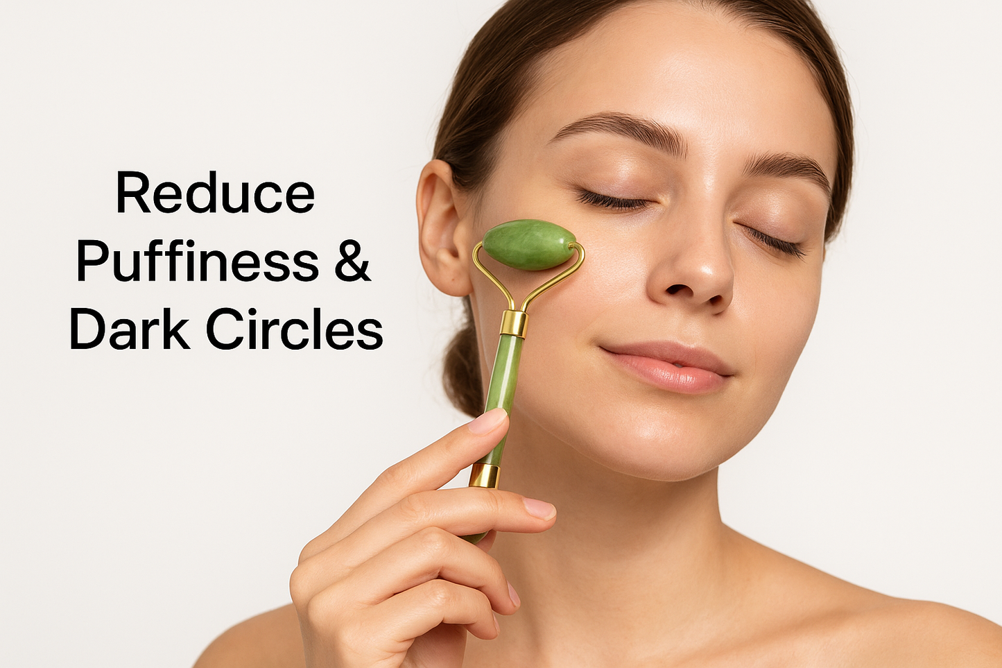 GlowChill⢠â Jade Roller + Gua Sha Gift Box (Anti-Aging Skincare)