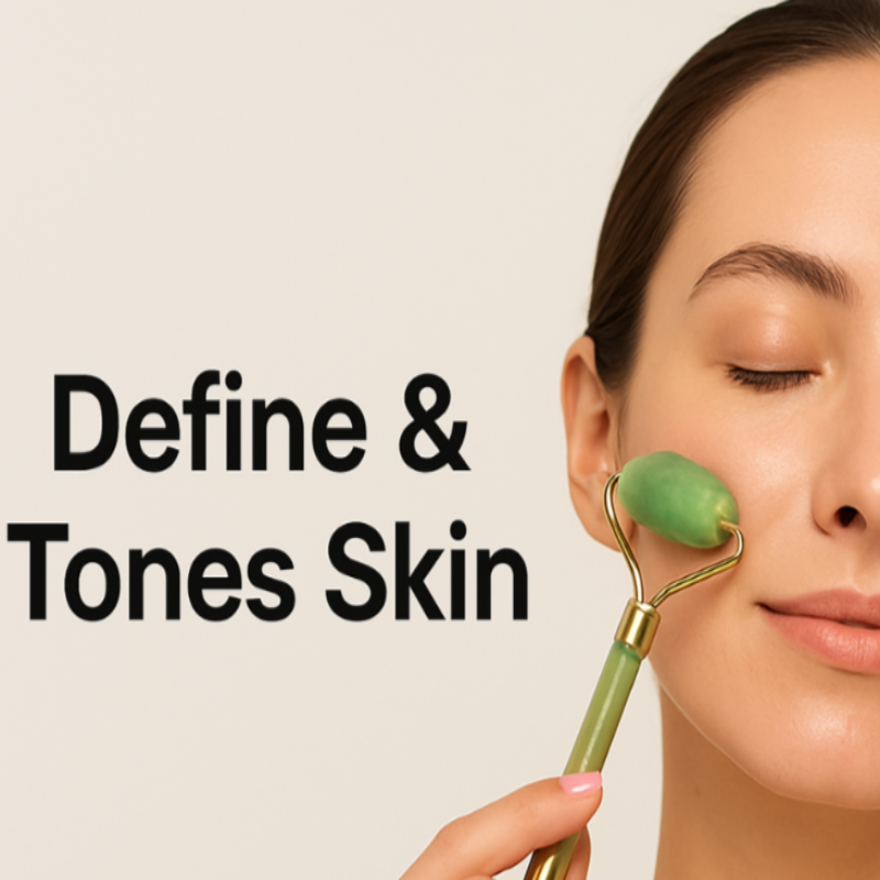 GlowChill™ – Jade Roller + Gua Sha Gift Box (Anti-Aging Skincare)